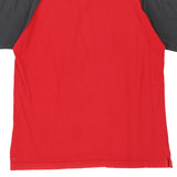 Age 12-13 Asics Football Shirt - Large Red Polyester