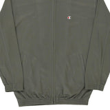 Age 11-12 Champion Track Jacket - Medium Grey Polyester