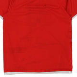 Age 11-12 Puma Sports Top - Medium Red Polyester