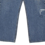 505 Levis Jeans - 37W 27L Blue Cotton