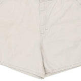 Lee Carpenter Shorts - 32W UK 14 White Cotton