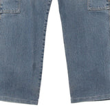 Novilunio Cargo Jeans - 34W 26L Blue Cotton