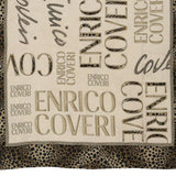 Enrico Coveri Scarf - No Size Beige Silk