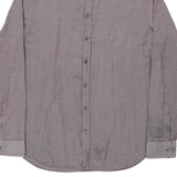 Armani Shirt - Large Grey Cotton