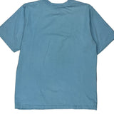 Vintage Nike T-Shirt - Large Blue Cotton