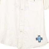 Age 14-16 Bly Short Sleeve Shirt - XL White Cotton