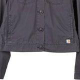 Age 10-12 Carhartt Jacket - Medium Grey Cotton