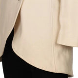 Miss Sixty Coat - Medium White Wool Blend