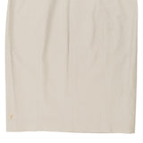 Prada Midi Skirt - 33W UK 14 Beige Cotton Blend