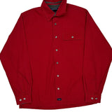 Tommy Jeans Shirt - Medium Red Cotton