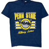 Vintage Nittany Lions Foster Single Stitch T-Shirt - Large Blue Cotton