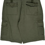 Urban Supply Cargo Shorts - 34W 11L Khaki Cotton