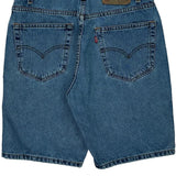 505 Levis Denim Shorts - 30W 10L Blue Cotton