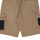 Unbranded Cargo Shorts - 34W 13L Brown Cotton
