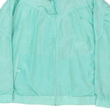 Adidas Jacket - Large Blue Nylon