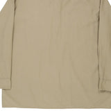 Dickies Shirt - XL Beige Polyester Blend
