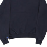 Quinnipiac University Champion College Sweatshirt - Small Navy Cotton Blend