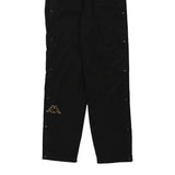 Age 15-16 Kappa Tracksuit - 2XL Black Polyester