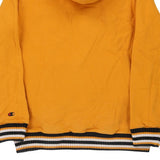 Age 13-14 Champion Spellout Hoodie - XL Yellow Cotton Blend