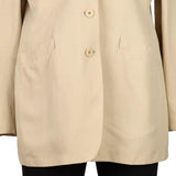 Giorgio Armani Blazer - XL Beige Viscose Blend