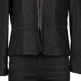 Trussardi Jacket - Large Black Polyester Blend