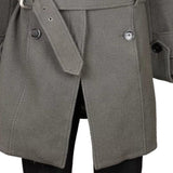 Patrizia Pepe Coat - Small Grey Wool