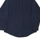 Vintage navy Moschino Jeans Shirt - mens large