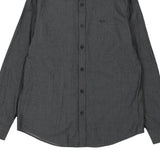 Pre-Loved grey Armani Exchange Shirt - mens small
