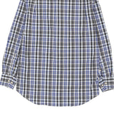 Best Company Checked Shirt - Small Blue Cotton