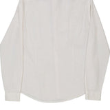 Vintage white Armani Exchange Shirt - mens medium