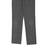 Age 14 Armani Jeans Checked Trousers - 32W 32L Grey Cotton