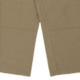 Dickies Double Knee Trousers - 38W 30L Beige Cotton Blend