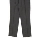 Hugo Boss Trousers - 34W 32L Grey Wool Blend