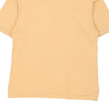 Vintage Les Copains Polo Shirt - Large Orange Cotton