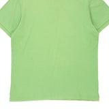 Marlboro Classics Slim Fit Polo Shirt - Large Green Cotton