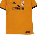 Bootleg Real Madrid Age 8 Adidas Football Football Shirt - Small Orange Polyester