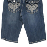 Age 5 La Idol Denim Shorts - Small Blue Cotton