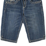 Age 5 La Idol Denim Shorts - Small Blue Cotton