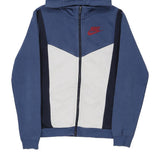 Age 10 Nike Hoodie - XL Blue Cotton Blend