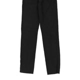 Alviero Martini Trousers - 31W UK 12 Black Cotton