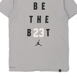 Be The Best Jordan T-Shirt - Small Grey Cotton