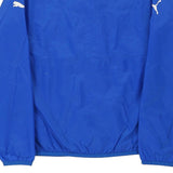 Age 13-14 Puma Windbreaker - XL Blue Polyester