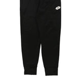 Lotto Tracksuit - Large Black Polyester