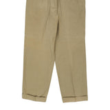 Vintage beige Burberry Trousers - mens 36" waist