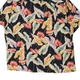 Pineapple Juice Floral Hawaiian Shirt - XL Multicoloured Viscose