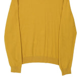 Cavalli Class Spellout Jumper - XL Yellow Virgin Wool