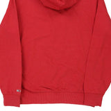 Tommy Jeans Hoodie - Medium Red Cotton Blend