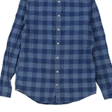 Tommy Hilfiger Checked Shirt - Small Blue Cotton