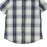 Levis Checked Short Sleeve Shirt - Medium Block Colour Cotton