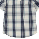 Levis Checked Short Sleeve Shirt - Medium Block Colour Cotton